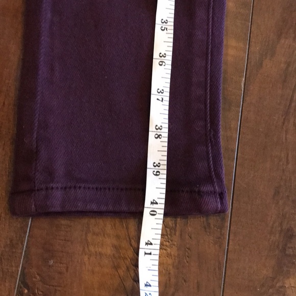 NEW KanCan High Rise Burgandy Skinny Jeans size 9/28 - Picture 8 of 10